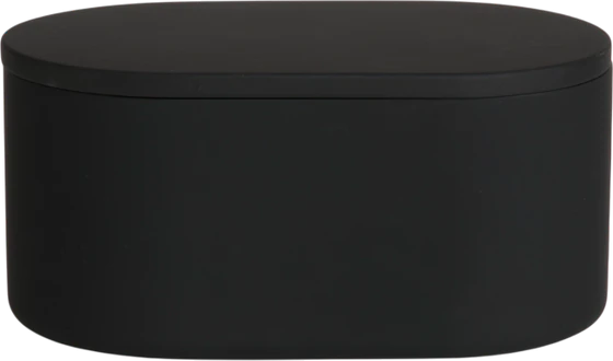 Aufbewahrungsdose  Black Velvet Schwarz Möve Dose mit Deckel