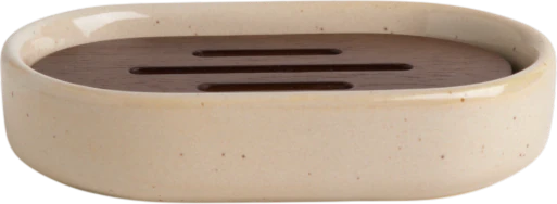Seifenschale Möve Aura Creme Polyresin – Modernes Design