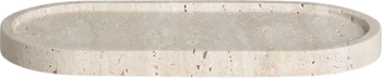 Tablett Möve Travertine Grace Beige – Rutschfest & Pflegeleicht