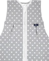 Babyschlafsack ALVI Thermo Stars silber 100% Baumwolle
