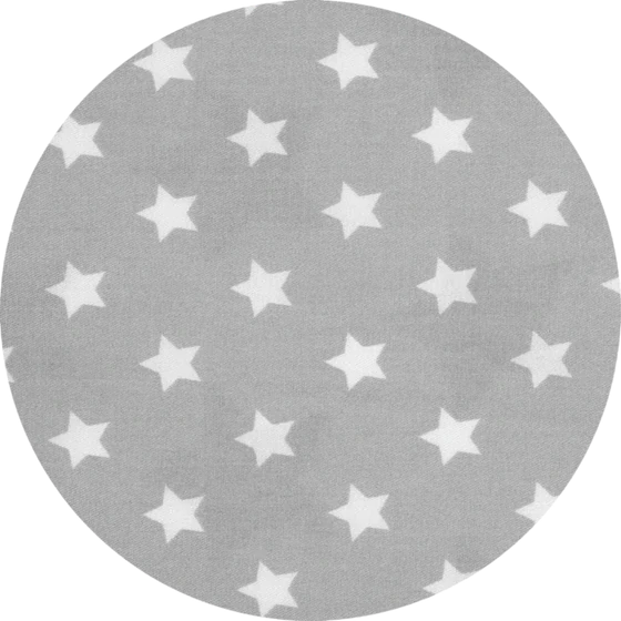 Babyschlafsack ALVI Thermo Stars silber 100% Baumwolle