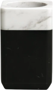 Zahnbürstenhalter Möve+ Schwarz/Weiß – Hochwertiger Kunststoff