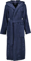Damen-Bademantel Joop! 1663-175 Uni-blau – Weiches Walkfrottier
