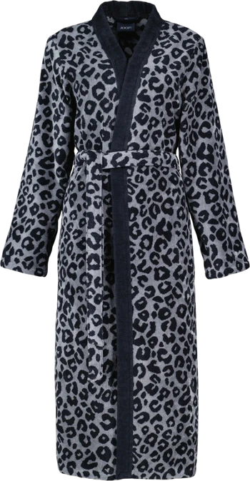 Damen-Kimono Joop! Leo-1666-90 Graphit Velours Baumwolle