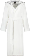 Damen-Bademantel Cawö 832-67 Weiß – Baumwolle, Kapuze