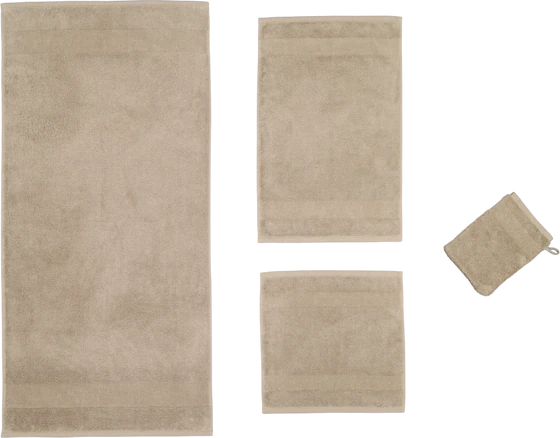 Handtuch Walkfrottier 2550-339 sand Villeroy & Boch Baumwolle