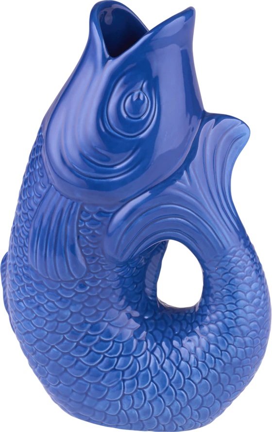 Dekorative Vase Fischform Azure 1,2L GIFTCOMPANY – Handgefertigt