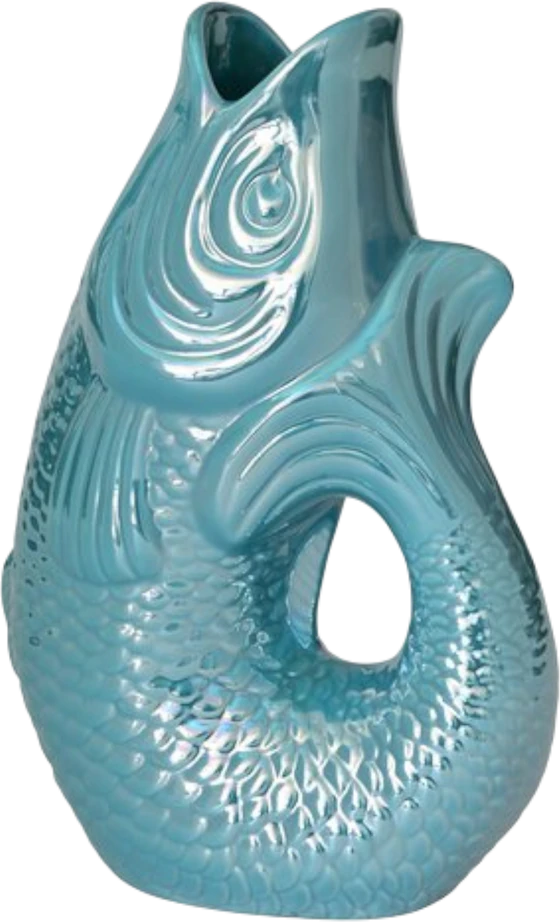 Dekorative Vase Fischform GIFTCOMPANY Rainbow Ocean 1,2L