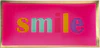 Dekorativer Glasteller Smile Neon Pink GIFTCOMPANY – Eyecatcher