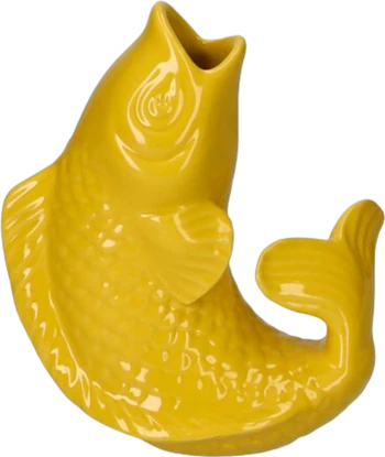 Dekovase Fischform XS tuscan sun – GIFTCOMPANY Unikat Koi