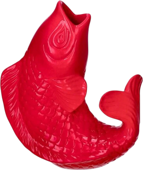 Dekovase Fischform XS Neon Pink – GIFTCOMPANY Koi Unikat