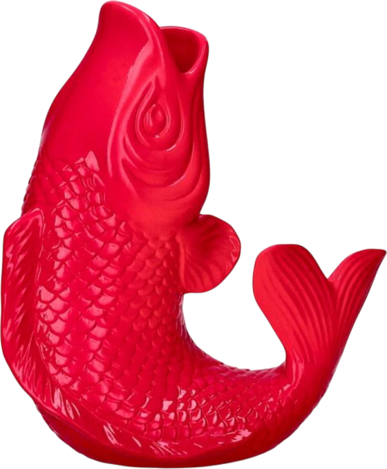 Dekorative Vase Fisch Koi Neon Pink – GIFTCOMPANY Unikat