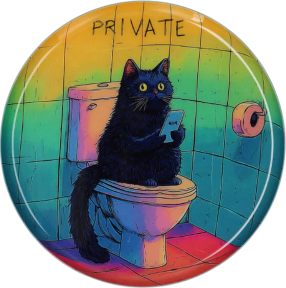 Rundes Dekotablett XS Katze Melamin – GIFTCOMPANY Love Trays
