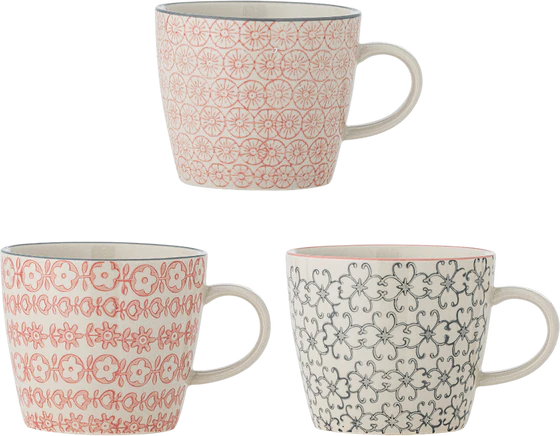 Becher aus Steinzeug Bloomingville Cécile Rose – Skandinavisches Design