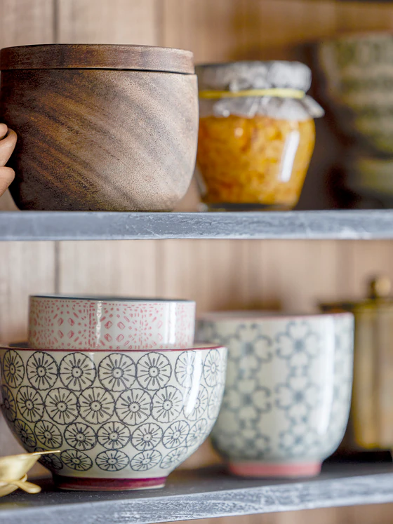 Müslischale Bloomingville Karine Grün Steingut – Skandinavisches Design