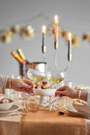 Champagnerglas Bloomingville Astrid Klar Glas Unikat Design