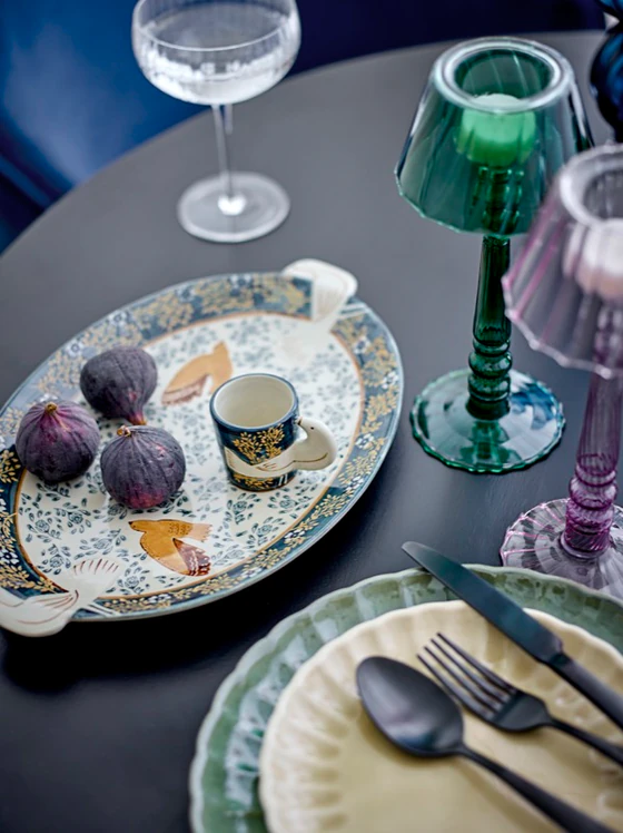 Champagnerglas Bloomingville Astrid Klar Glas Unikat Design