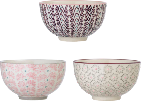 Kleine Schale Steingut Violett Bloomingville Maya Unikat