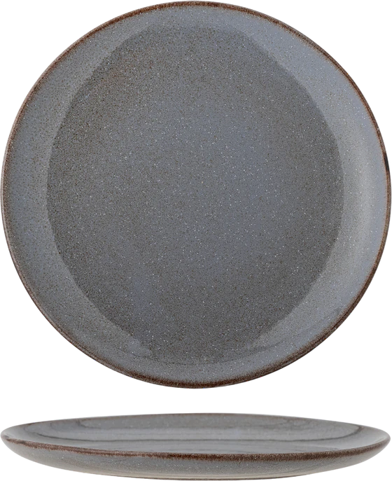 Essteller Bloomingville Sandrine Grau – Handgefertigt & Spülmaschinenfest