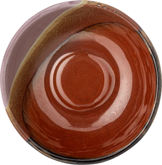 Schale aus Steingut Paula Violett – Bloomingville Unikat Design