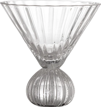Cocktailglas Bloomingville Taurin Klar Glas – Mundgeblasen Unikat