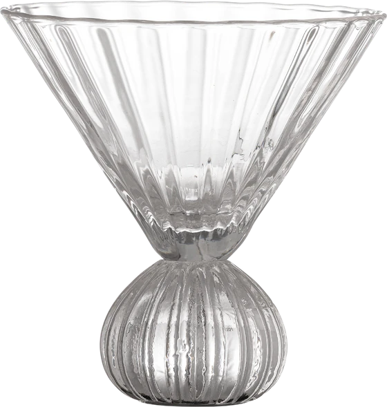Cocktailglas Bloomingville Taurin Klar Glas – Mundgeblasen Unikat