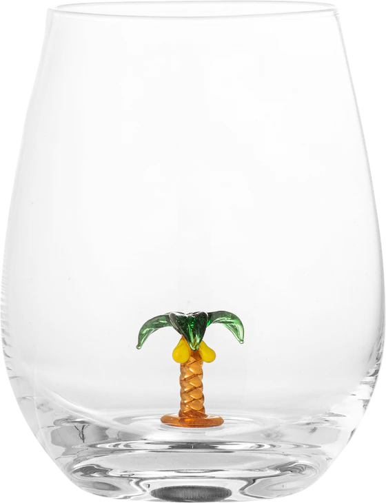 Trinkglas Bloomingville Misa Klar Glas – Handgefertigt Unikat