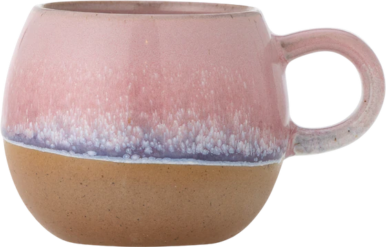 Espressotasse Bloomingville Paula Rose Steingut Unikat