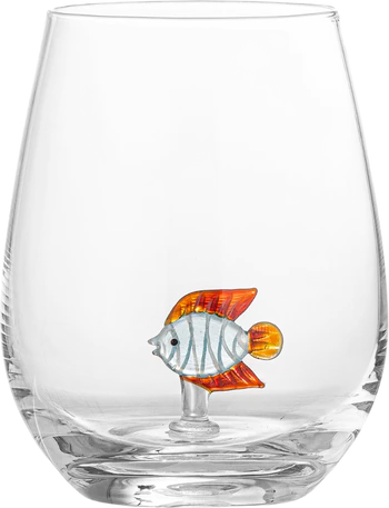 Trinkglas Bloomingville Misa Klar Glas – Mundgeblasen Unikat