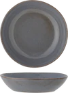 Tiefer Speiseteller Bloomingville Sandrine Grau Steingut Unikat