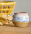 Kaffeetasse Bloomingville Paula Rose Steingut Unikat Design