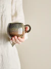 Kaffeetasse Bloomingville Paula Braun Steingut Retro-Design