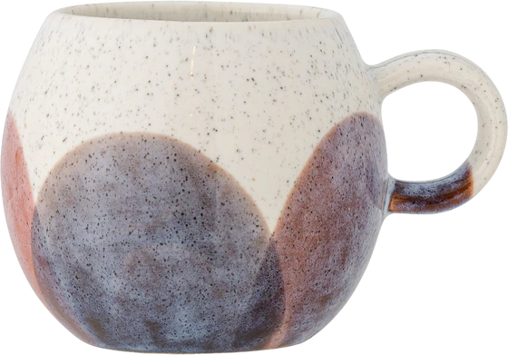 Steingut-Kaffeetasse Bloomingville Paula Braun Unikat 350ml