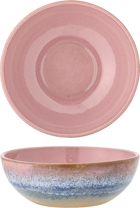 Servierschale Steingut Bloomingville Paula Rosa – Einzigartiges Design