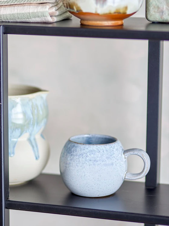 Trinkbecher Steingut Blau Bloomingville Paula – Einzigartiges Design