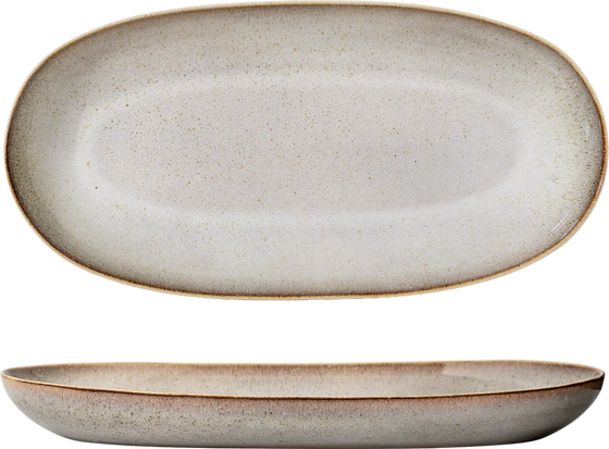 Servierplatte Steingut Bloomingville Sandrine Unikat Glasur