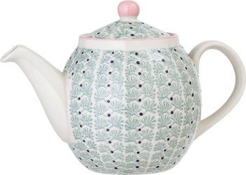 Teekanne aus Steinzeug Bloomingville Maya Grün – Einzigartiges Design