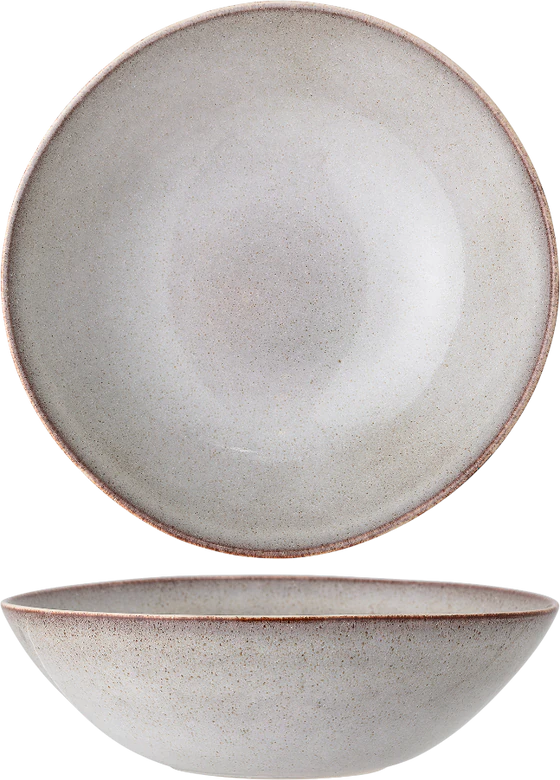 Servierschale Steingut Bloomingville Sandrine Natur Unikat