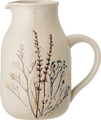Wasserkrug Steingut Bea Natur Bloomingville – Unikat 1500ml