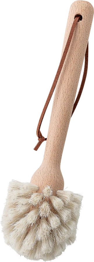 Spülbürste Buche Natur Bloomingville – Rosshaar Borsten, Ergonomisch