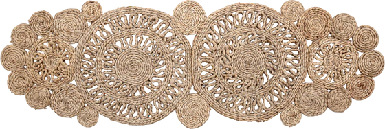 Tischläufer Bloomingville Valder Natur Jute – Geflochtenes Design