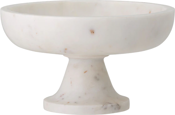 Dekorative Marmorschale Bloomingville Eris Weiß Marmor