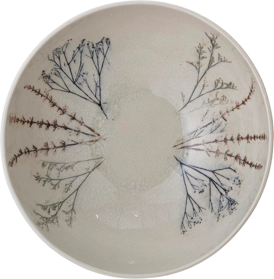 Servierschale Steingut Bea Natur 3500ml Bloomingville Unikat