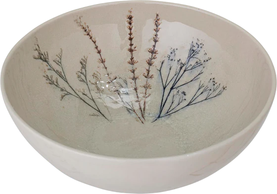 Servierschale Steingut Bea Natur 3500ml Bloomingville Unikat