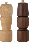 Salz- und Pfeffermühlen-Set Bloomingville Sabri Natur Akazie