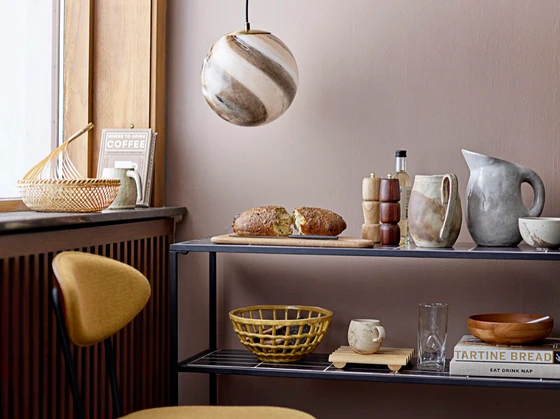 Salz- und Pfeffermühlen-Set Bloomingville Sabri Natur Akazie