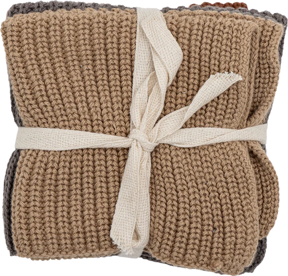 Spültuch Set Bloomingville Ninna Grau Baumwolle – Nachhaltig & Saugstark