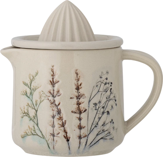 Zitronensaftpresse Steingut Natur Bloomingville Bea Unikat