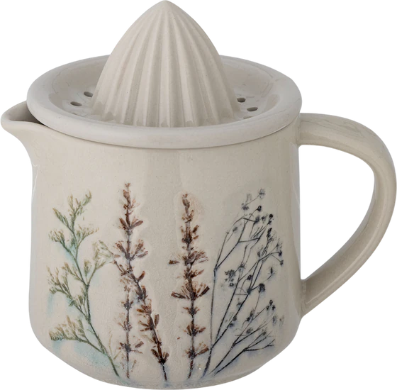 Zitronensaftpresse Steingut Natur Bloomingville Bea Unikat