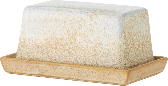 Butterdose Steingut Paula Natur Bloomingville – Einzigartiges Design